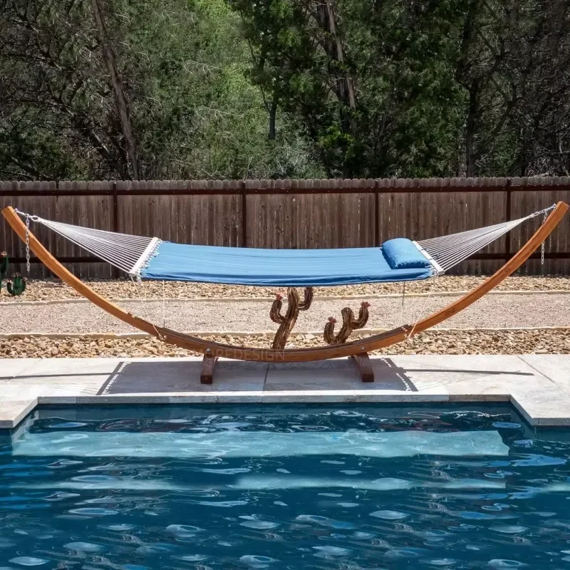 Durable Comfortable Coastal Waterproof Factory Contemporary Craftsman Oasis Garden Outdoor Hammock