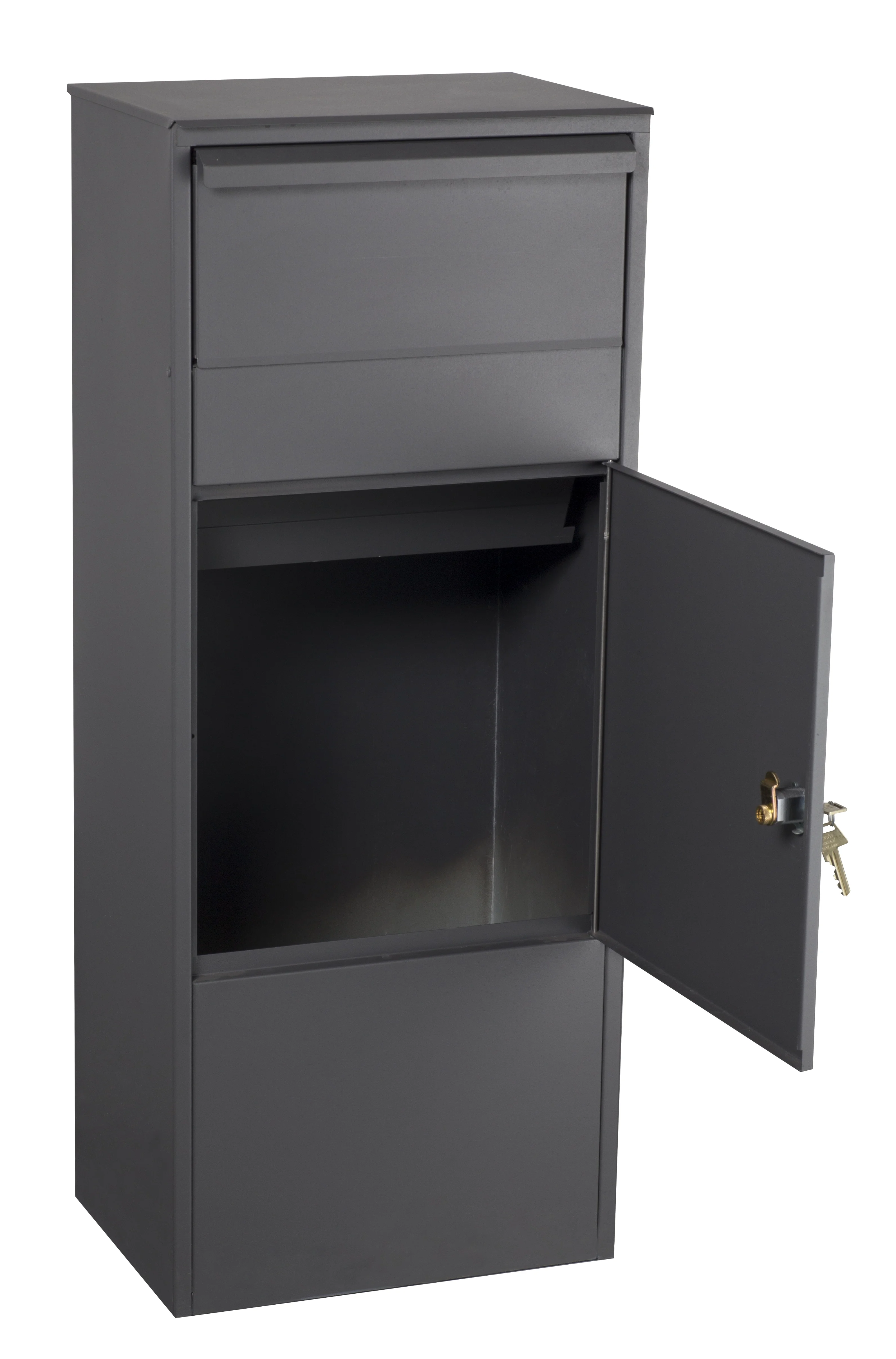 Modern Design Weatherproof Large Anti-Theft Smart Mailbox Secure Parcel Delivery Drop Box for Post Letter Parcel Box