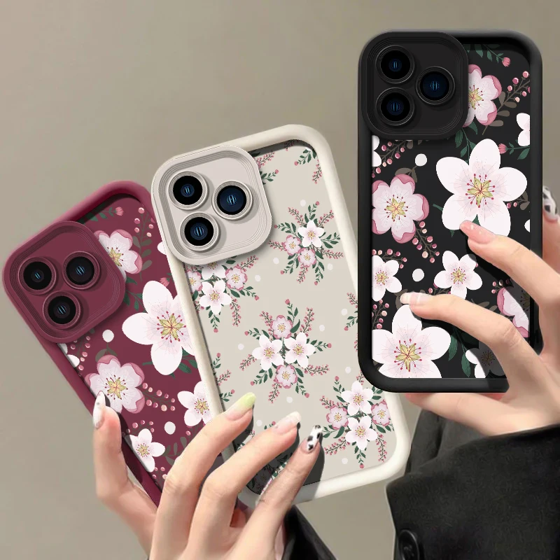 Poco M7 زهرة اللوحة جراب هاتف ل Xiaomi Poco C50 C40 C31 M6 زائد M5S M4 M3 برو M2 C65 C61 C55 C51 ماتي غطاء مقاوم للصدمات #2