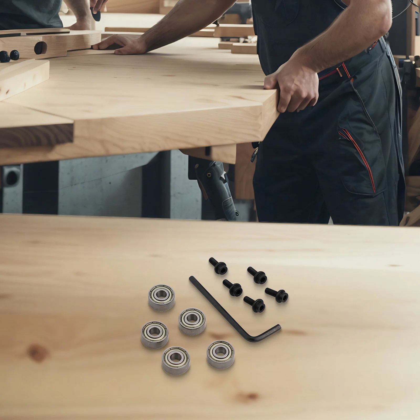 

Подшипники для фрезерных станков по дереву с верхним креплением, малый коэффициент трения, внутренний диаметр