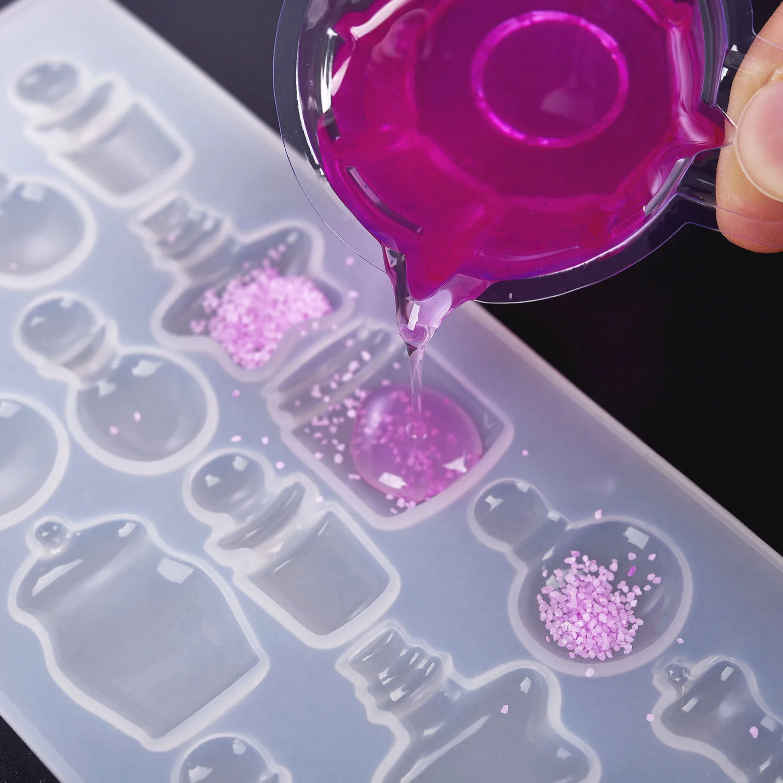 

Кристалл SMD смолы силиконовые формы звезда сердце Шарм эпоксидная форма для серег кулон украшения брелок принадлежности для изготовления ювелирных изделий