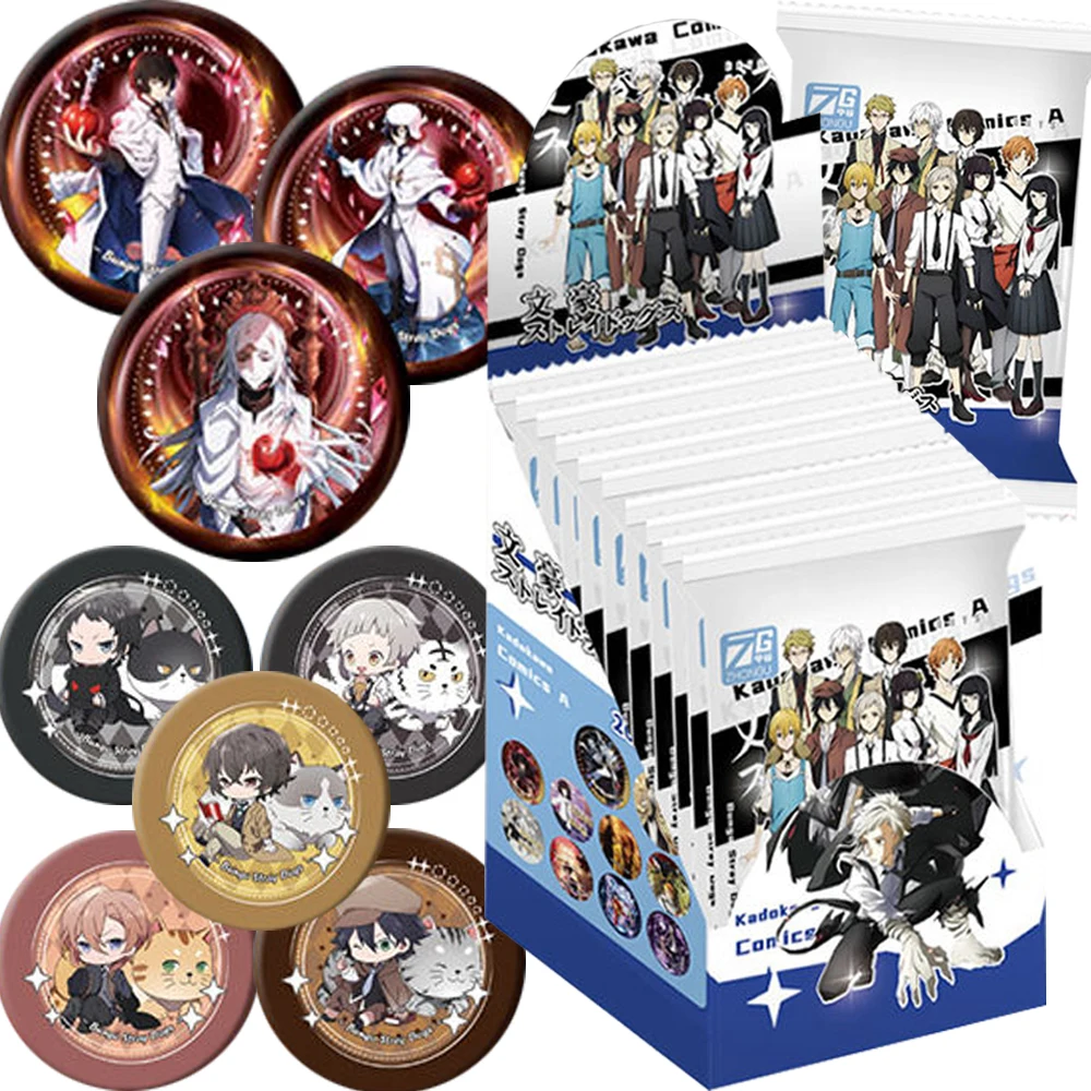

Bungo Stray Dogs Anime Cartoon Badge Edogawa Rampo Dazai Osamu Brooches Handmade Pins for Backpack Kids Unique Accessories Gifts