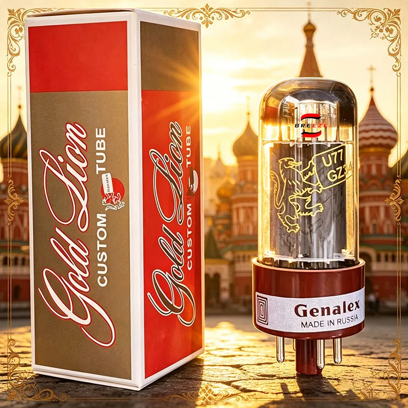 

2026 latest materials Russian Genalex golden lion GZ34 rectifier tube generation 5AR4/CV1377 genuine