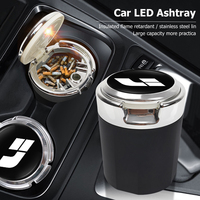 Car Emblem LED Ashtray Portable Smoke Ashes Holder Auto Interior Accessories For Leading Ideal LiXiang L9 L8 L7 L6 ONE MEGA