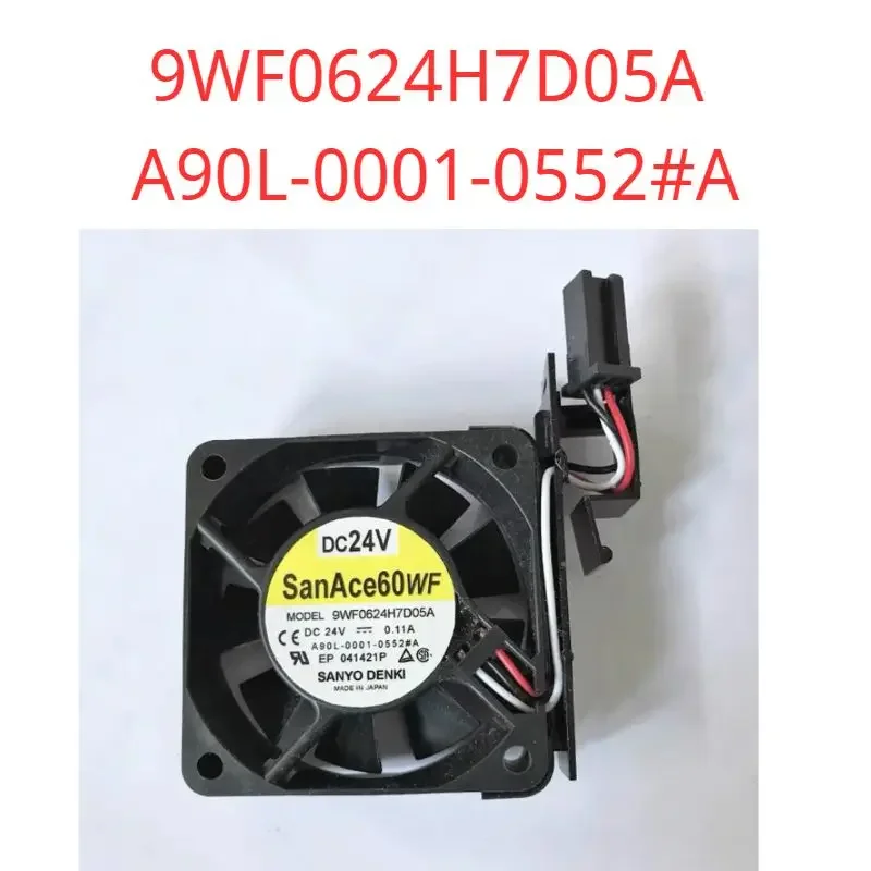 Brand new Fanuc Fan 9WF0624H7D05A A90L-0001-0552 # A with a complete set of brackets, 24v  0.11A,60*60mm