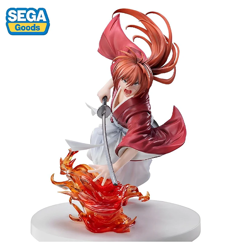 

SEGA Luminasta Rurouni Kenshin - Meiji Kenkaku римские Tan- HIMURA KENSHIN ПВХ 15 см аниме экшн-фигурки коллекционные игрушки