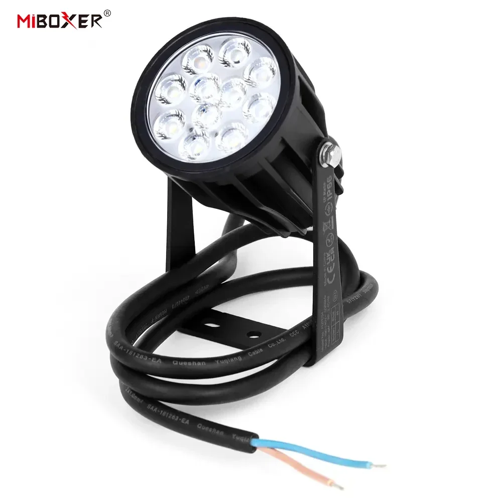 Miboxer FUTC04ZR AC110V-220V Zigbee 3.0+2.4GHzRF Smart Tuya Outdoor Waterproof 6W RGB+CCT LED Garden landscape Light Lawn Lamp