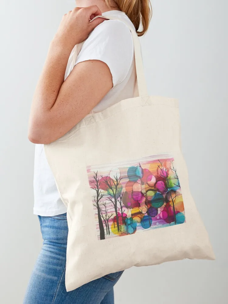 

Winter Trees in the Abstract Tote Bag Women's shopping bag Canvas bag bags luxury women Shopper