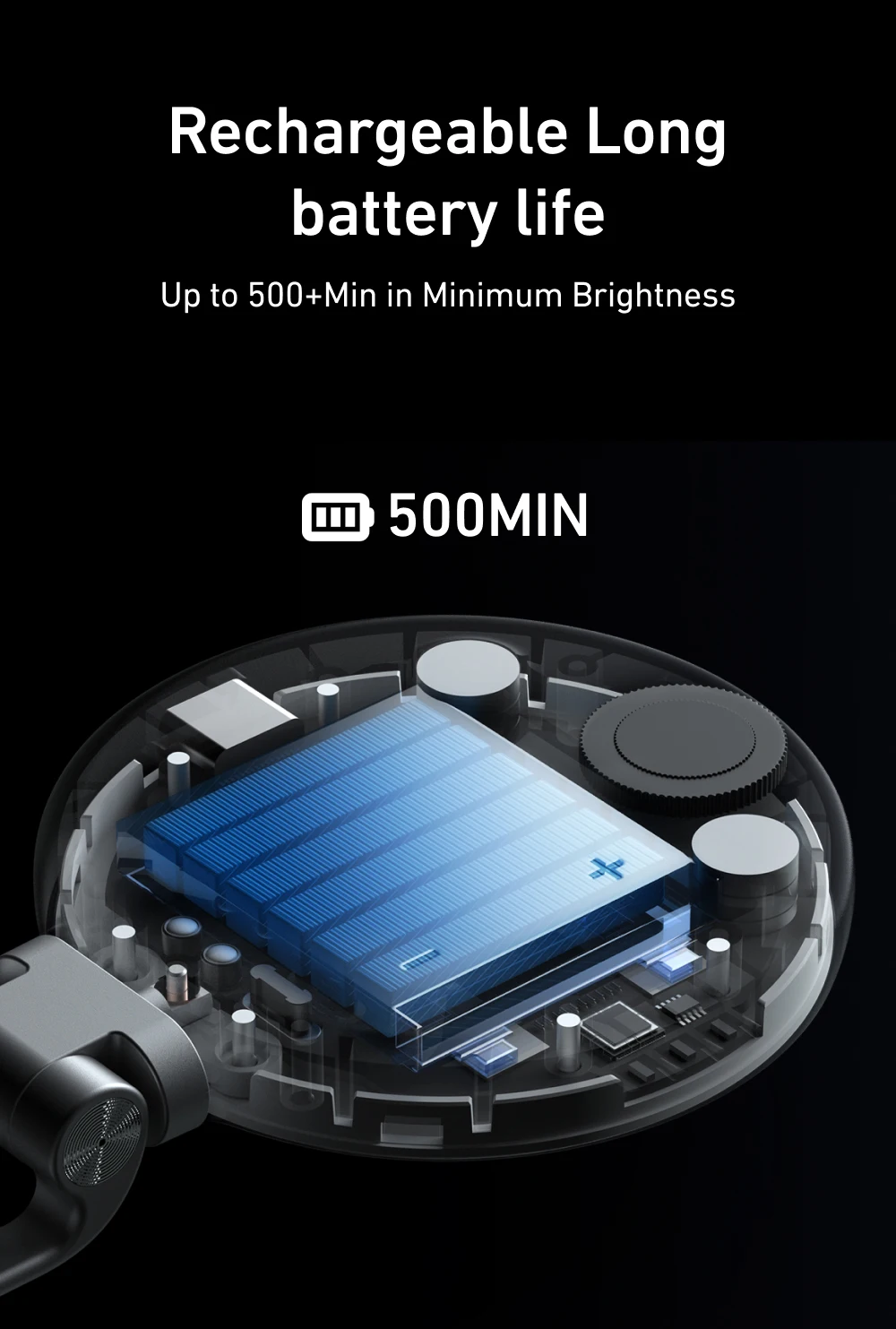TELESIN Smartphone Magnetisches Fülllicht Mini-Selfie-Licht 3 Modi Einstellbare Helligkeit für iPhone XIAOMI HUAWEI SAMSUNG Telefon – Detail 10