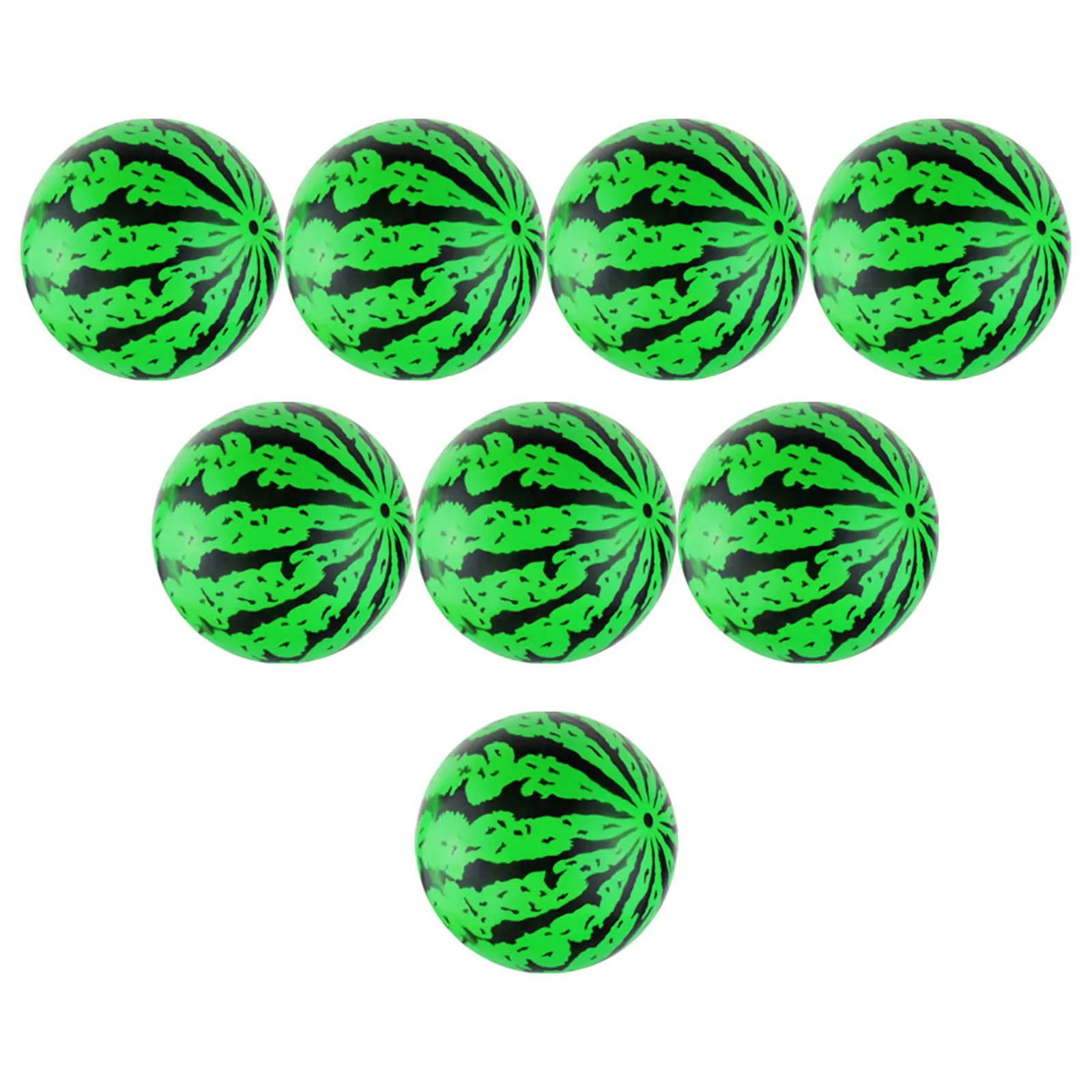 

8Pcs Watermelon Shape Ball Inflatable Children Plaything Safe Non-Toxic Lightweight Fun Activity for Toddlers Indoor Outdoor