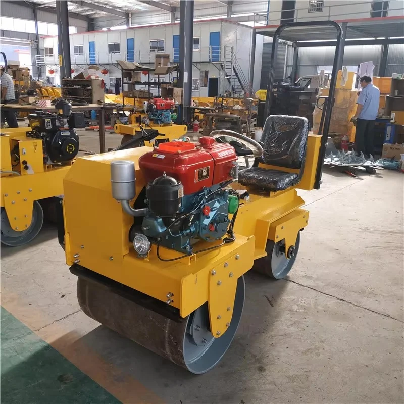 

Diesel single-cylinder portable compactor walk-behind vibratory roller