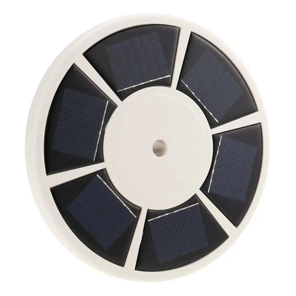 Flagpole LED Lamp Solar Powered Waterproof Downlight Outdoor Night Light Energy Efficient for Garden Flag