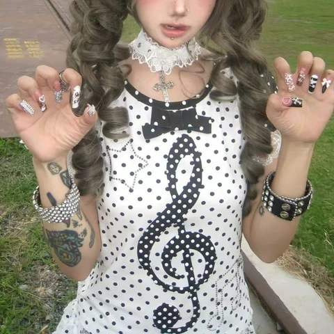 Футболка ZHUOLIN Japanese Mushroom Girl Fake