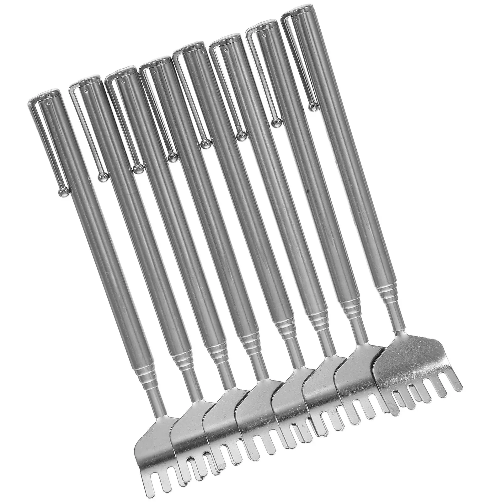 

8 Pcs Scratcher Claw Extendable Body Scratcher Itch Remover Extendable Body Scratchers Portable Telescoping Massager Tool