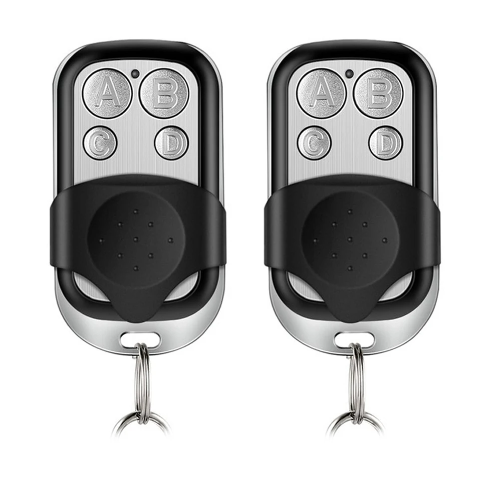 2pcs Garage Remote Control Compatible With NICE FLO1 FLO2 FLO4 433MHz Fixed Code