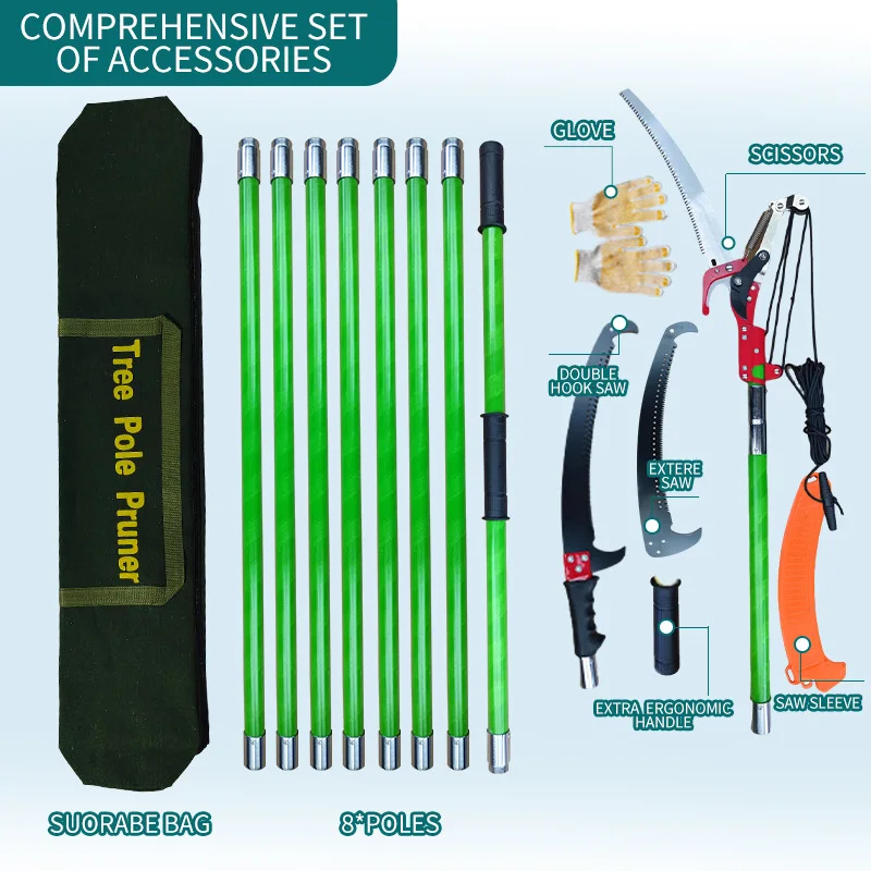 

Профессиональные высоторезы, секаторы, лебедки для экономии усилий, высотные пилы, садовые инструменты, инструменты для распиловки древесины, пилы