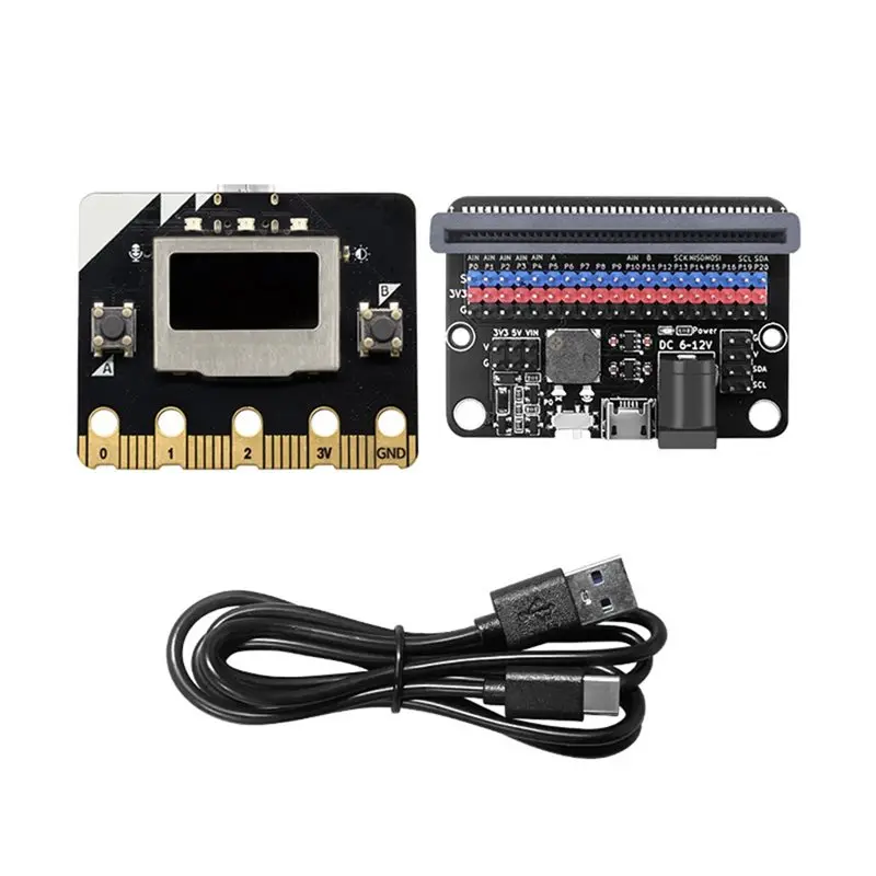 

JABS-Iot:Bit Development Board ESP32 0.96 Inch 2.4G Radio/WIFI/BLE Bluetooth Wifi Mind+ Mixly Programming