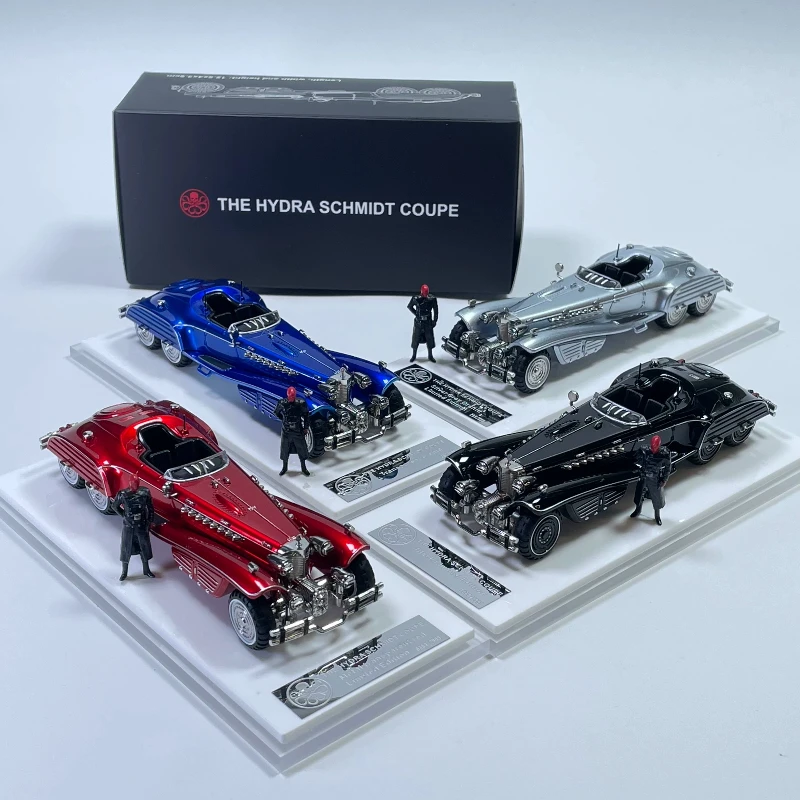 

In Stock: 1:64 New Version Octopus V16 Sports Car Alloy Car Model Simulation High-End Limited Edition, Premium Decorative Piece