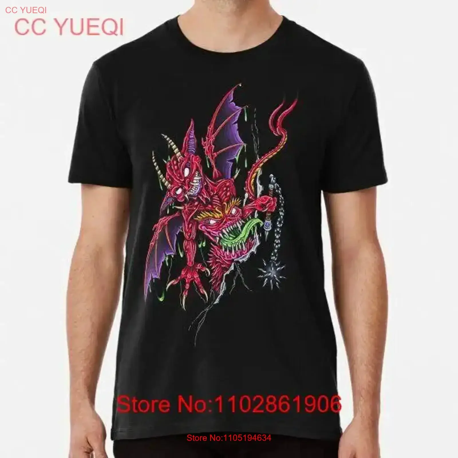 

New Design Special Red devil breaking out Made in USA T Shirt Size S 5XL vintage Washed fashion Comfortable Casual Breathable