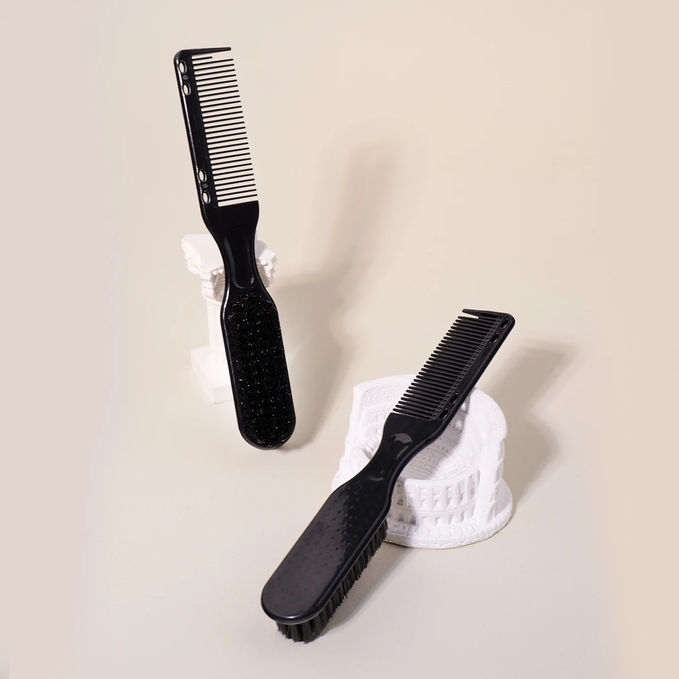 Multifunctional Travel Dual Head Brush Comb Tool