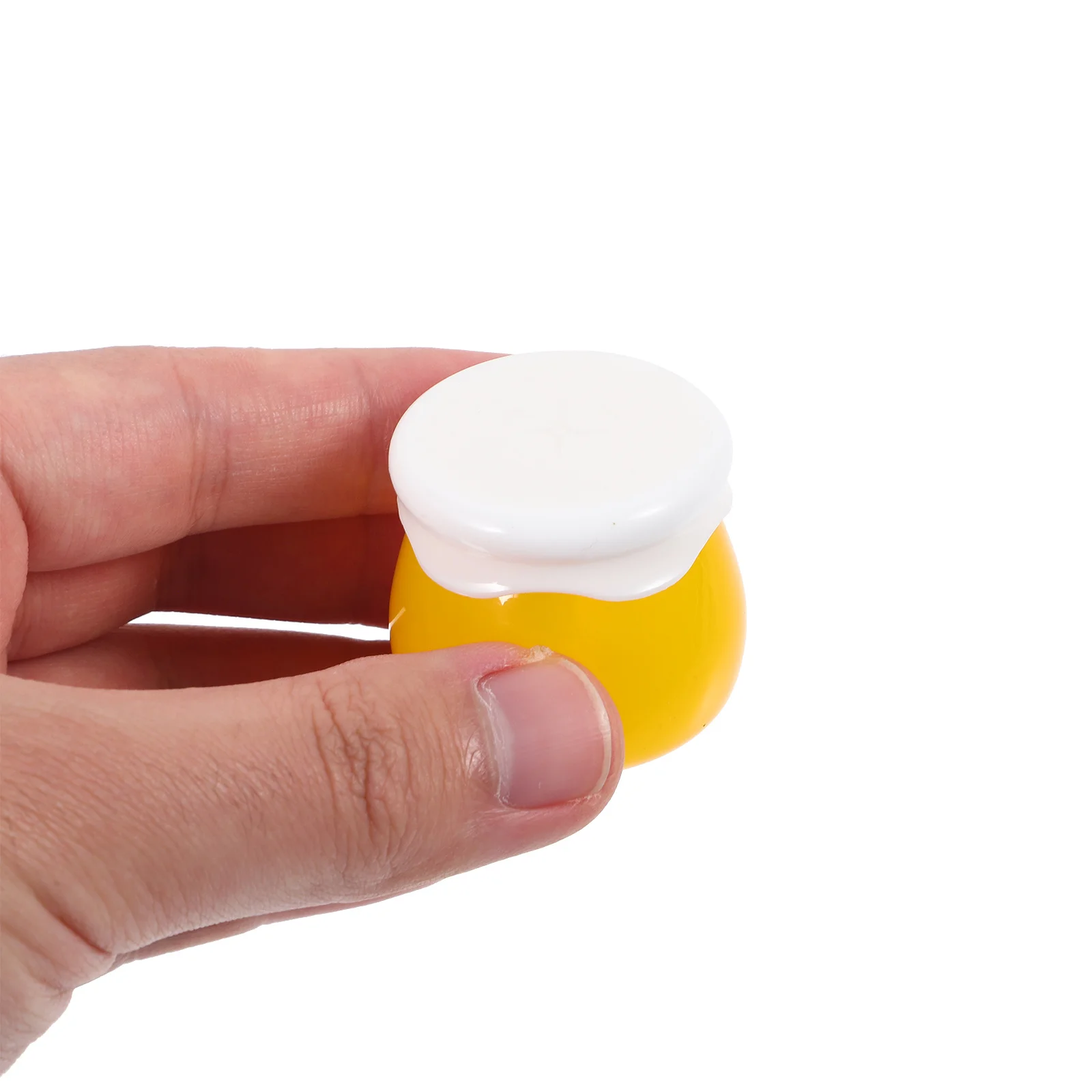 10 Stuks Potten 10G Acryl Gezichtscrème Container Draagbare Reizen Crème Dispenser Hervulbare Kleine Transparante Huidverzorging