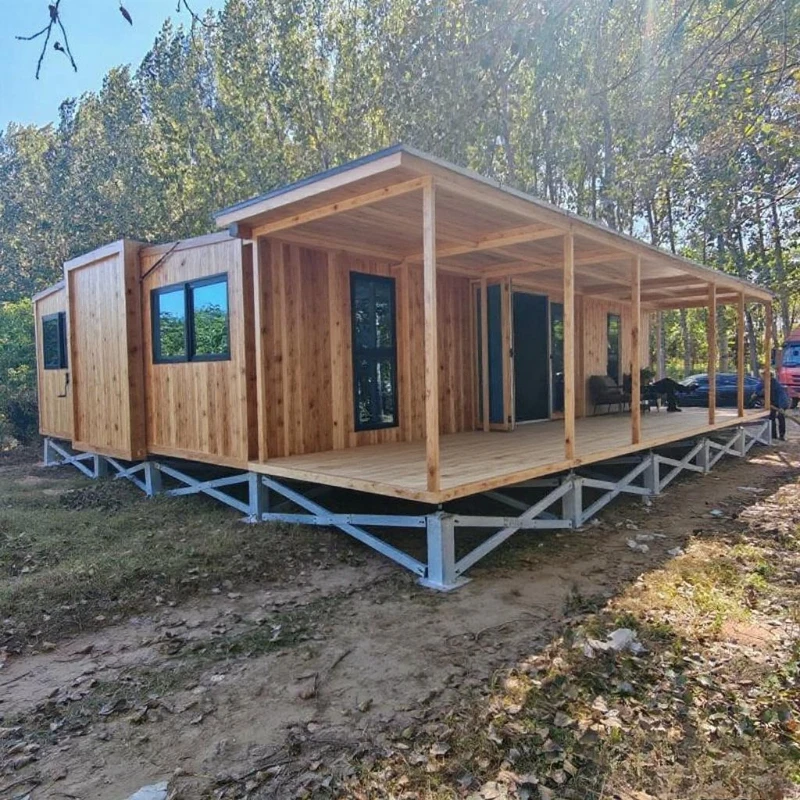 Customized A 20-foot Prefabricated Container House Is An Expandable And Foldable Home With 1-4 Bedrooms And Living Room Prefab