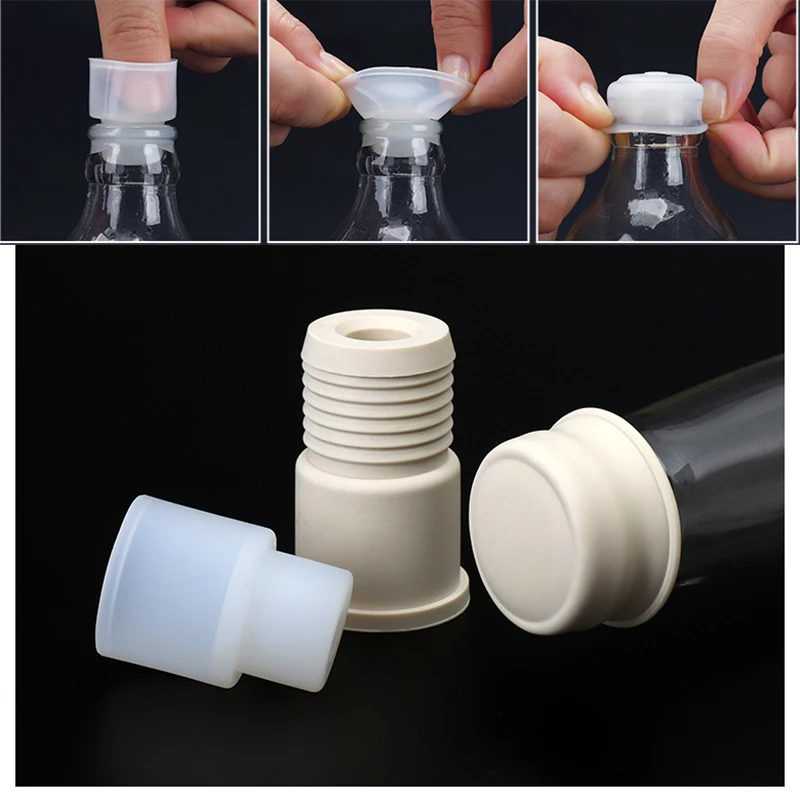 Silicone Plug Natural Rubber Acid and Alkali Resistance Sealing Flap 10#14#19#24# Glass Bottle Stopper Test 10mm14mm19mm24mm