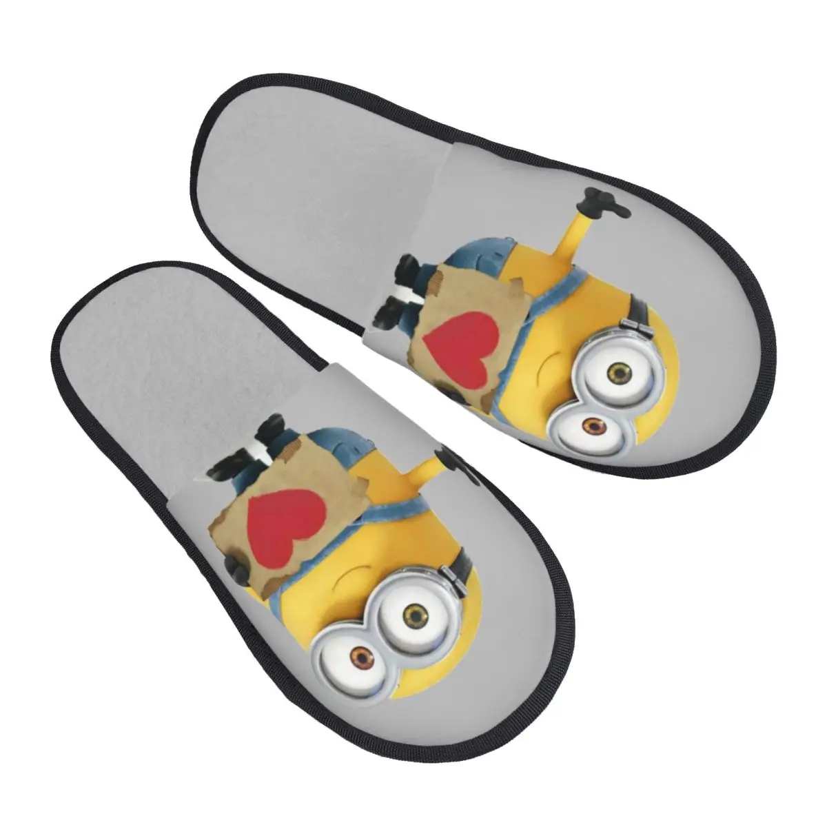 

Тапочки из пены с эффектом памяти в стиле аниме M-Minions, женские удобные теплые домашние тапочки
