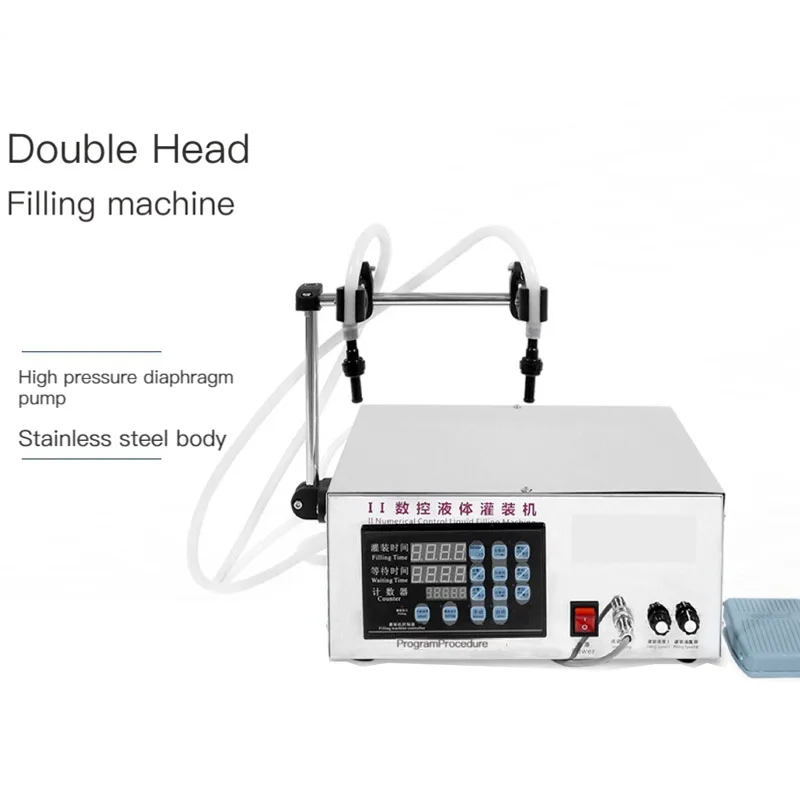 

Double Head CNC Liquid Filling Machine 3000 ML/Min High-Precision Baijiu Beverage Quantitative Filler Dispensing Machine