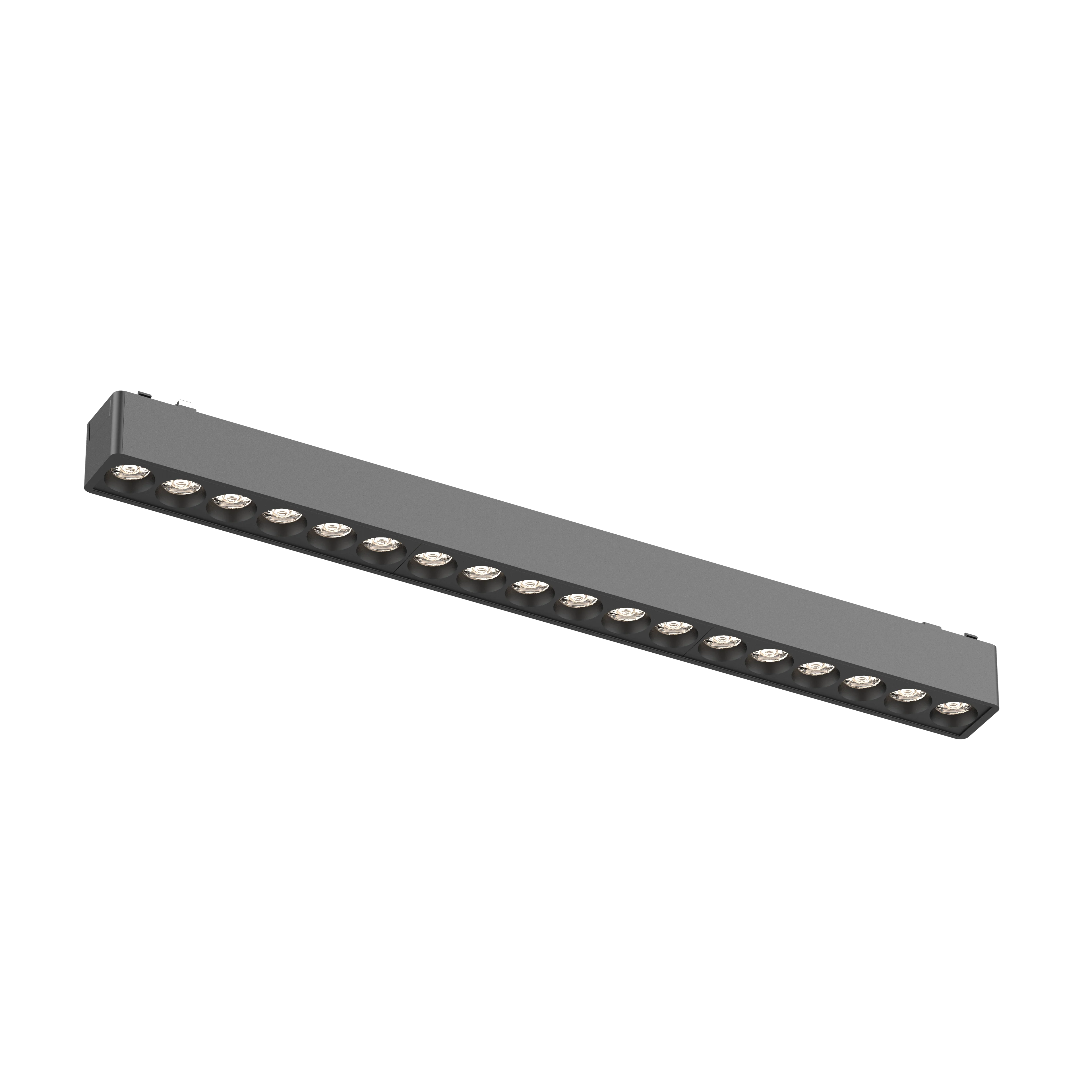 2026 High Quality Flood Spot Magnetic Track Light 48V RA90 ZIBEE LED Grille Living Room Home Line Lighting