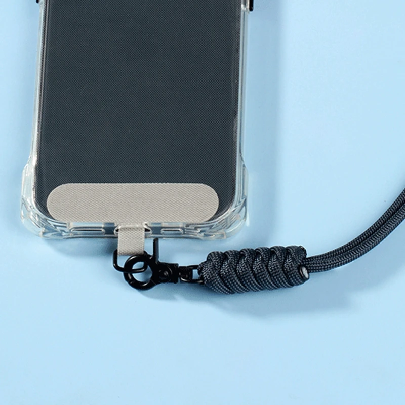 Detachable Adjustable Universal Rope Small Card Gasket Lanyard Small Hanging Neck Rope Mobile Phones Shell Card Set 2pcs