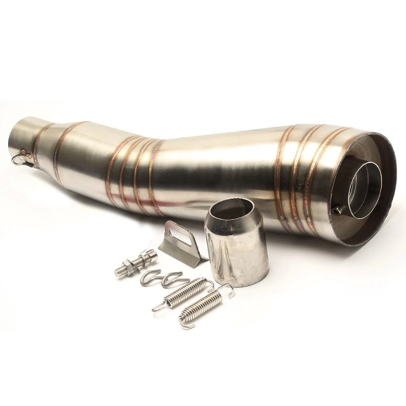 Modified motorcycle exhaust pipe mid-section GP locomotive exhaust pipe accessories