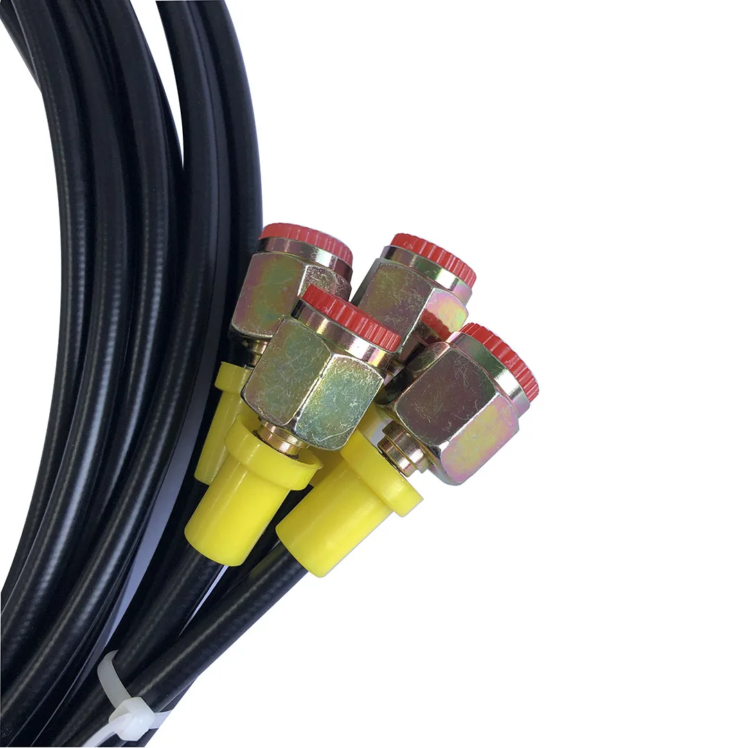 FANDE Hydraulic Pressure Hose 63MPa G1/4\'\' M16*2 NPT1/4\'\' Internal Thread and Custom Connector