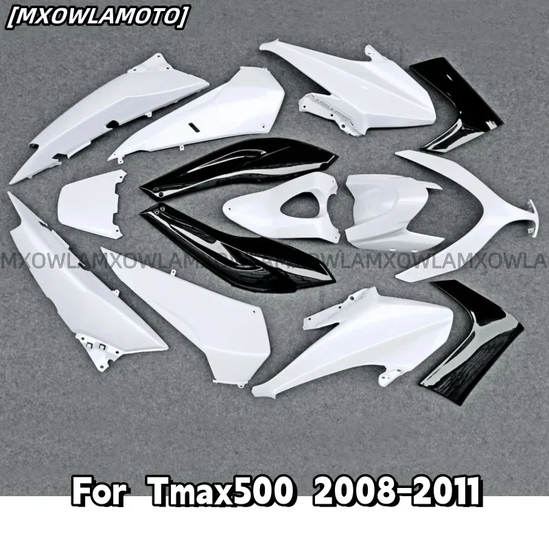 For 2008 2009 2010 2011  TMAX 500 Motorcycle Fairing Accessories  Suits Bodywork Set Red White