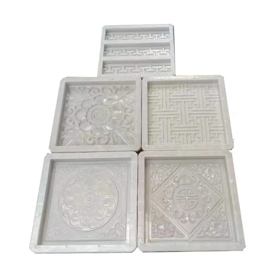 Cement pattern PP plastic injection mold, pavement paving mold, concrete mold series