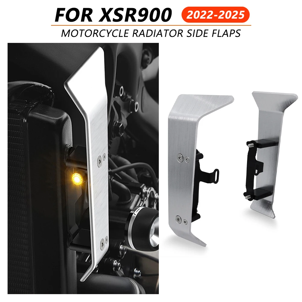 

Motorcycle Accessories Radiator Side Flaps Bezel Guard Shroud Left Right Covers For Yamaha XSR900 2025 xsr 900 2022 2023 2024