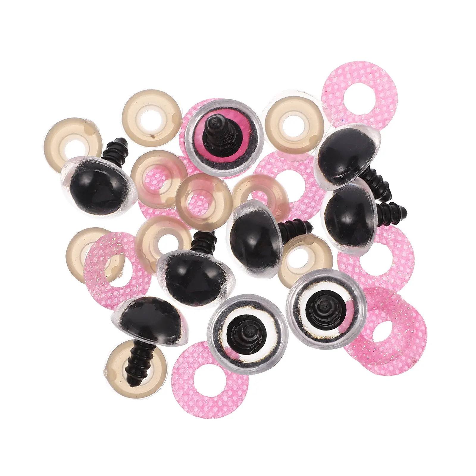 DIY Plastic Accessories Halloween Christmas Art Studio Supplies Costume Making Accessories Art Teacher Costume Design 50Pcs