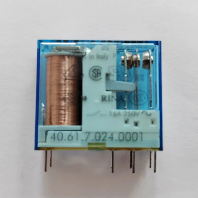 40.61.7.024.0001 Power Relay 24V DC 10A SPDT PCB Mount Electromagnetic Relay for Home Appliance Control System 40.61.7.024.0001
