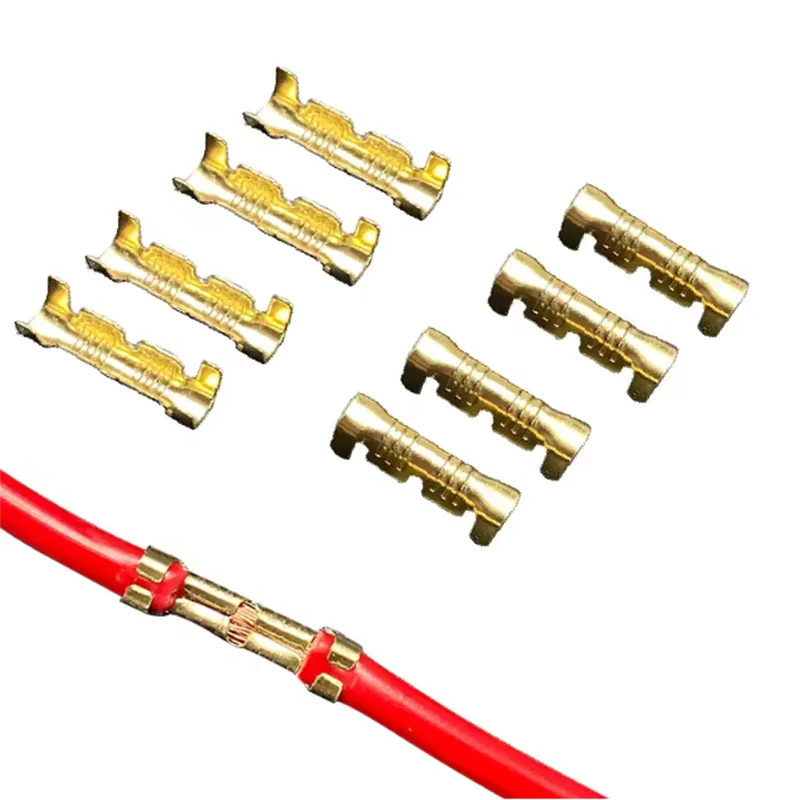 50pcs 100pcs 200pcs Docking Terminal U Type Terminal Tab 0.3 To 1.5mm² Terminal Block Connector Double Connector Terminal