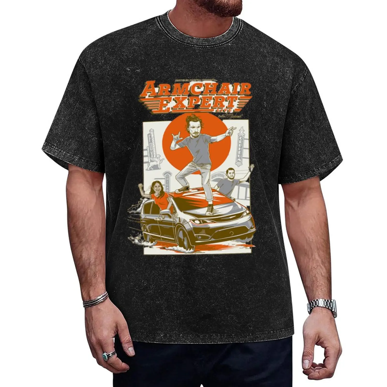 

Armchair Expert Live in the Midwest Poster (Limited Edition) T-Shirt plain customs design your own mens graphic t-shirts