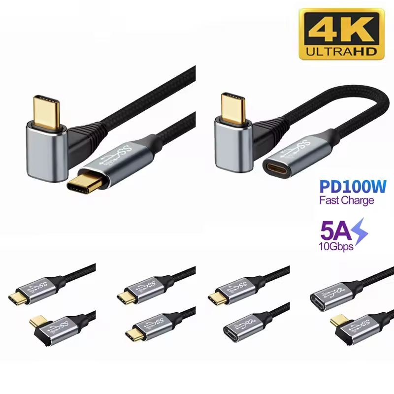 3M USB C auf Typ C 3.1 Gen2 10Gbps Thunderbolt 3 4K 60Hz PD100W 5A Schnellladekabel für MacBook Pro Steam Deck Samsung