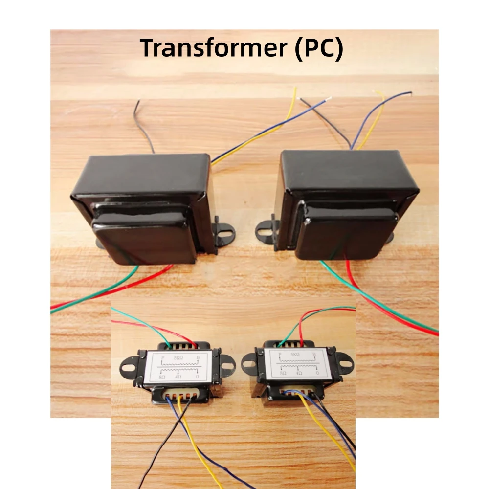 

5K 5W Single-Ended Output Transformer for 6P1 6P14 6P6 0-4-8 Ohm DIY Vacuum Tube Amplifier