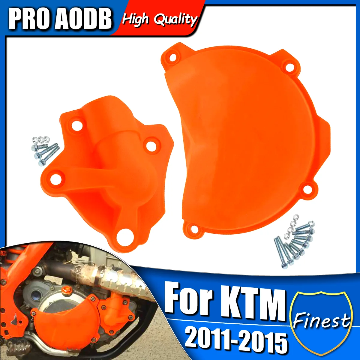 

Dirt Bike Engine Clutch Guard Water Pump Cover For KTM Motorcycle 250 350 SXF EXCF SIX DAYS XCF XCFW SXF FREERIDE 2011 2012-2016