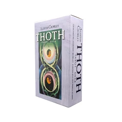 NEW 12CM×7CM  Thoth Divination Tarot Deck with Guidebook astrological attributions described