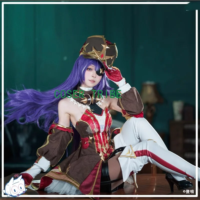 

COSER TRIBE Genshin Impact Chevreuse Fontaine Cosplay Costume Cos Game Anime Party Uniform Hallowen Play Role Clothes Clothing