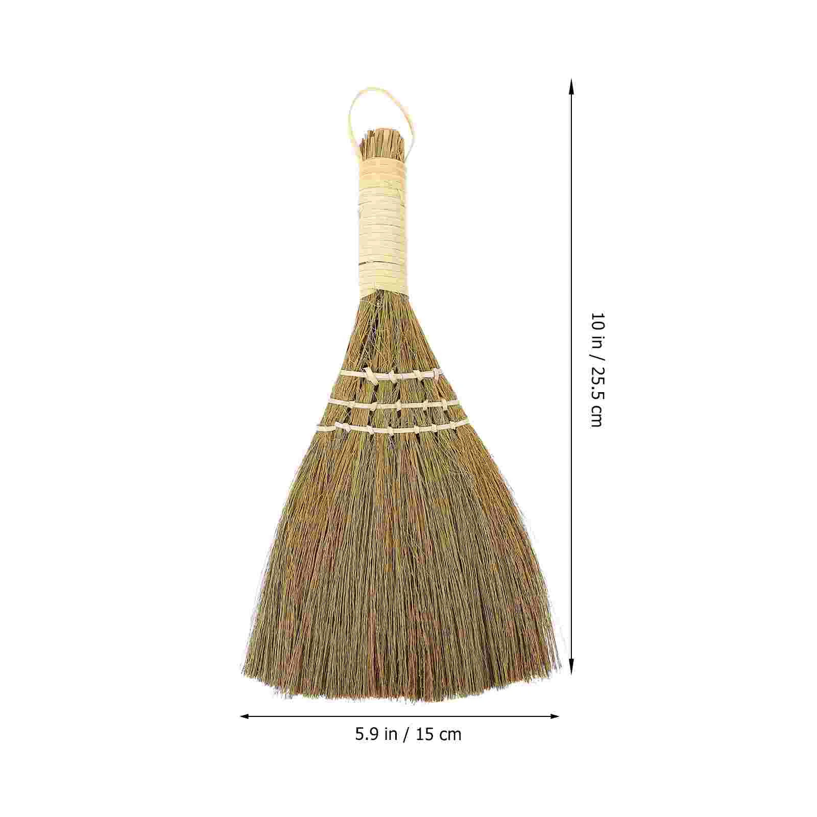 2 Pcs Kitchen Cleaning Broom Tools Desk Grass Home Dust Brush Miscanthus Brooms Child Hand Small Whisk