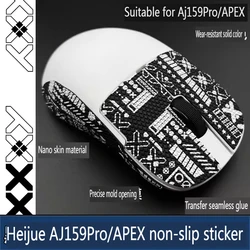 1 Set Mouse Anti Slip Sticker For Ajazz AJ159/ AJ159 PRO/ AJ159 APEX Non-Slip Anti Sweat Tape Stickers