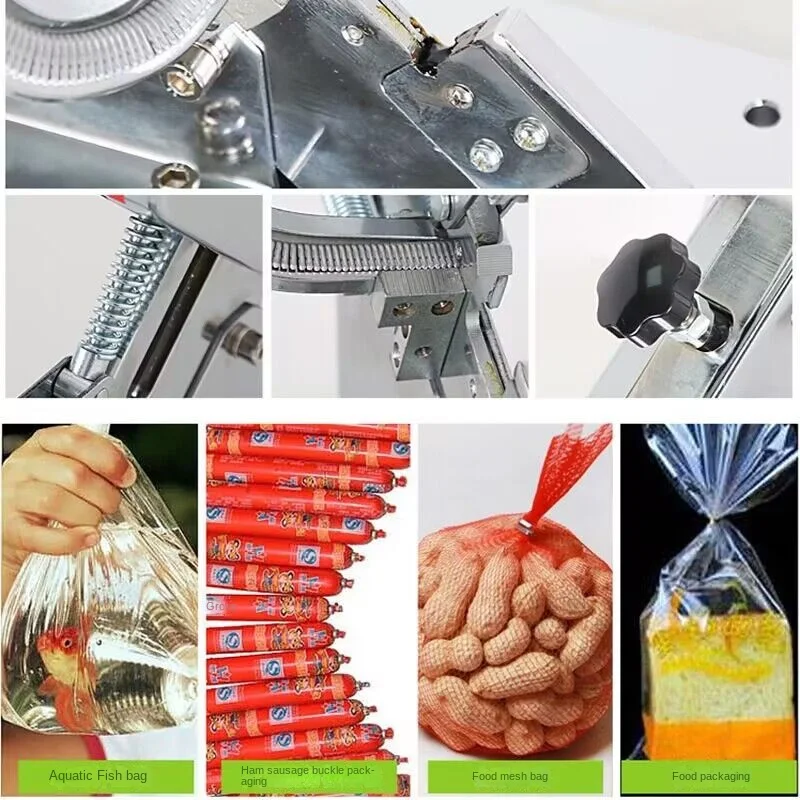 U-shaped Manual buckle machine edible mushroom buckle ham sausage buckle machine U-shaped buckle machine supermarket buckle