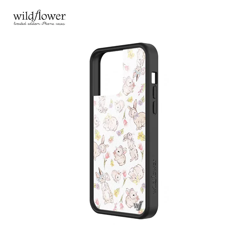 Custodia per telefono Conigli e cofani Wildflower per iPhone 11 12 13 14 15 16 17 Pro Max Plus 17Pro Air wf Rabbit Bunny Cover Cases