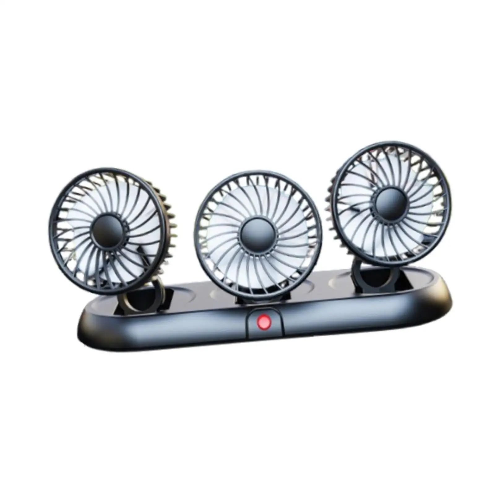 

Portable Vehicle Fan 5V Three Head Vehicle Fan for Rvs Suvs Vehicles